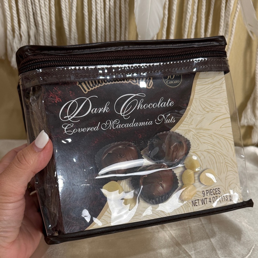 Hawaiian Sun Dark Chocolate Covered Macadamia Nuts 3 Pack